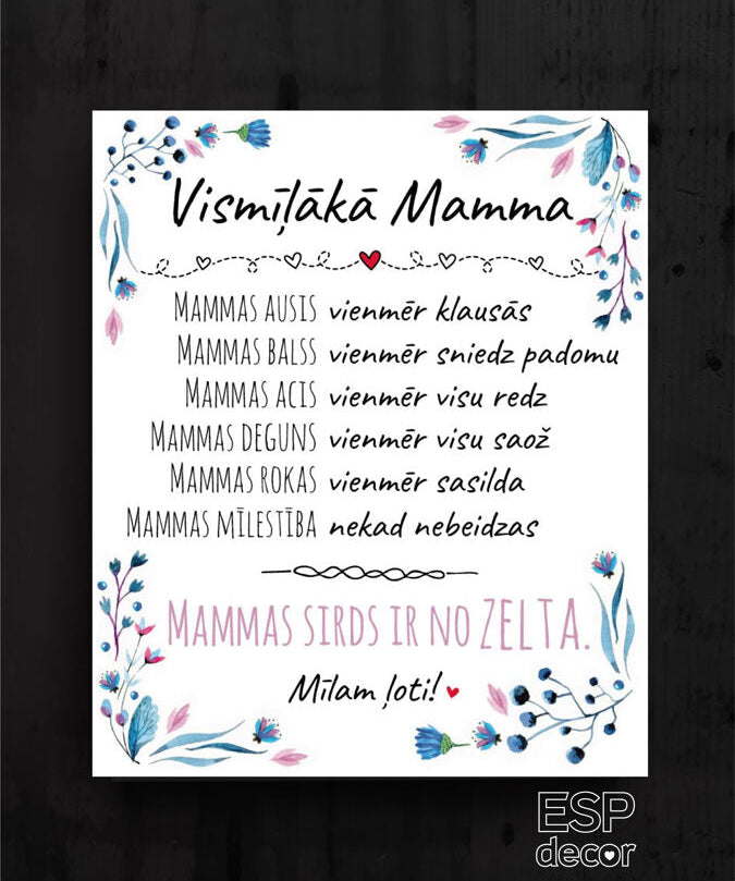Vismīļākā mamma Image 2