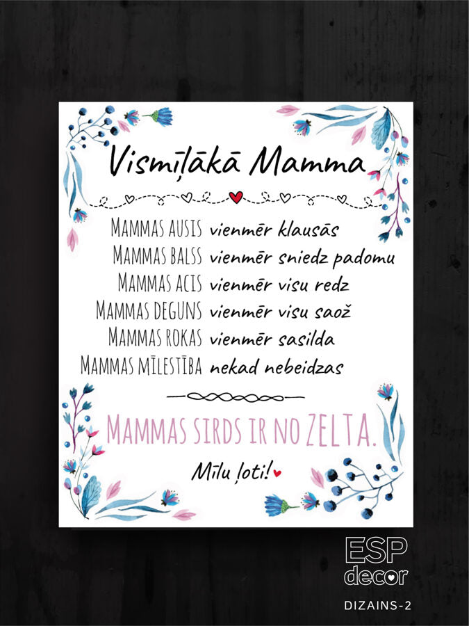 Vismīļākā mamma Image 3