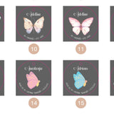 Medaļas ar taureņiem