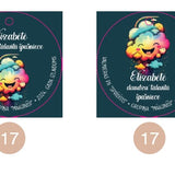 Medaļas ar saulēm un mākoņiem