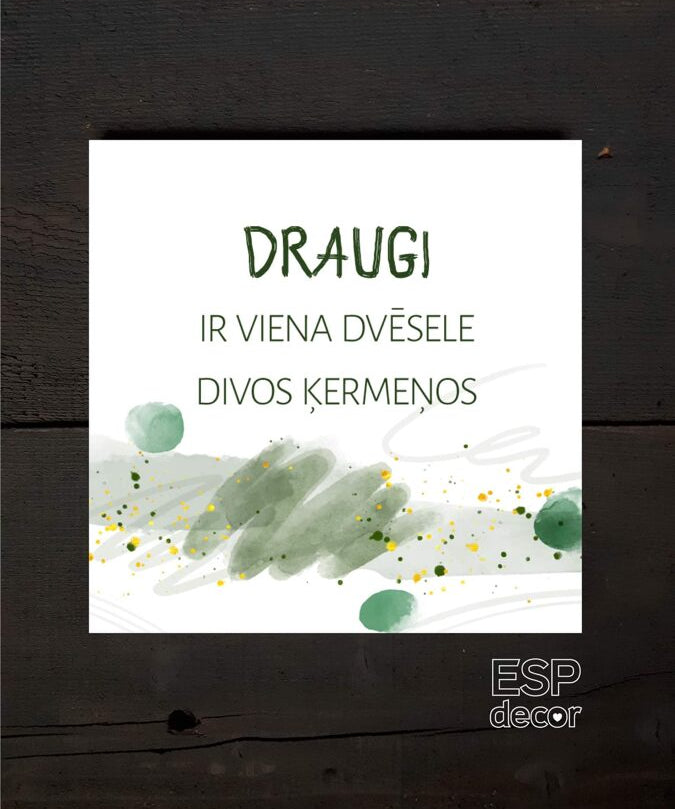 Viena dvēsele/zaļš Image
