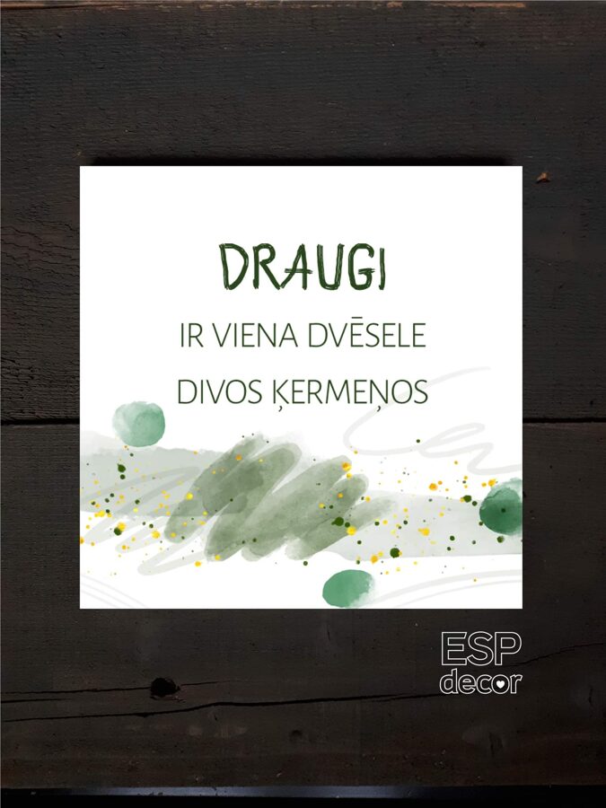 Viena dvēsele/zaļš Image
